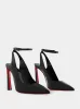 Condora Sling 100mm Leather Pumps sold by Fashion Clinic