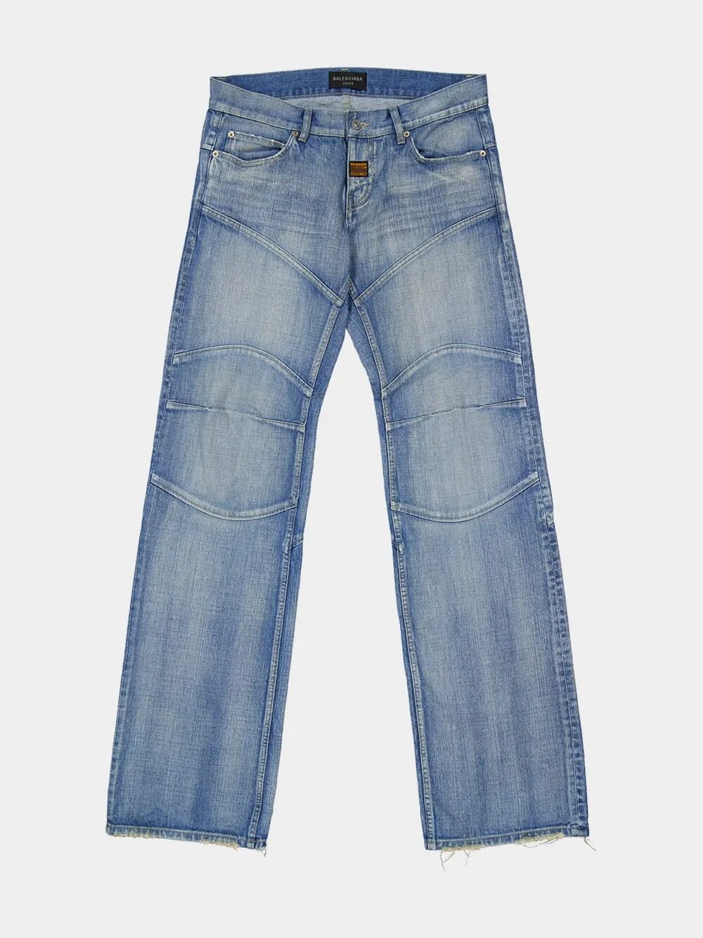 Low-Waist Wide-Leg Jeans 90's Finish sold by Fashion Clinic product image thumbnail 3