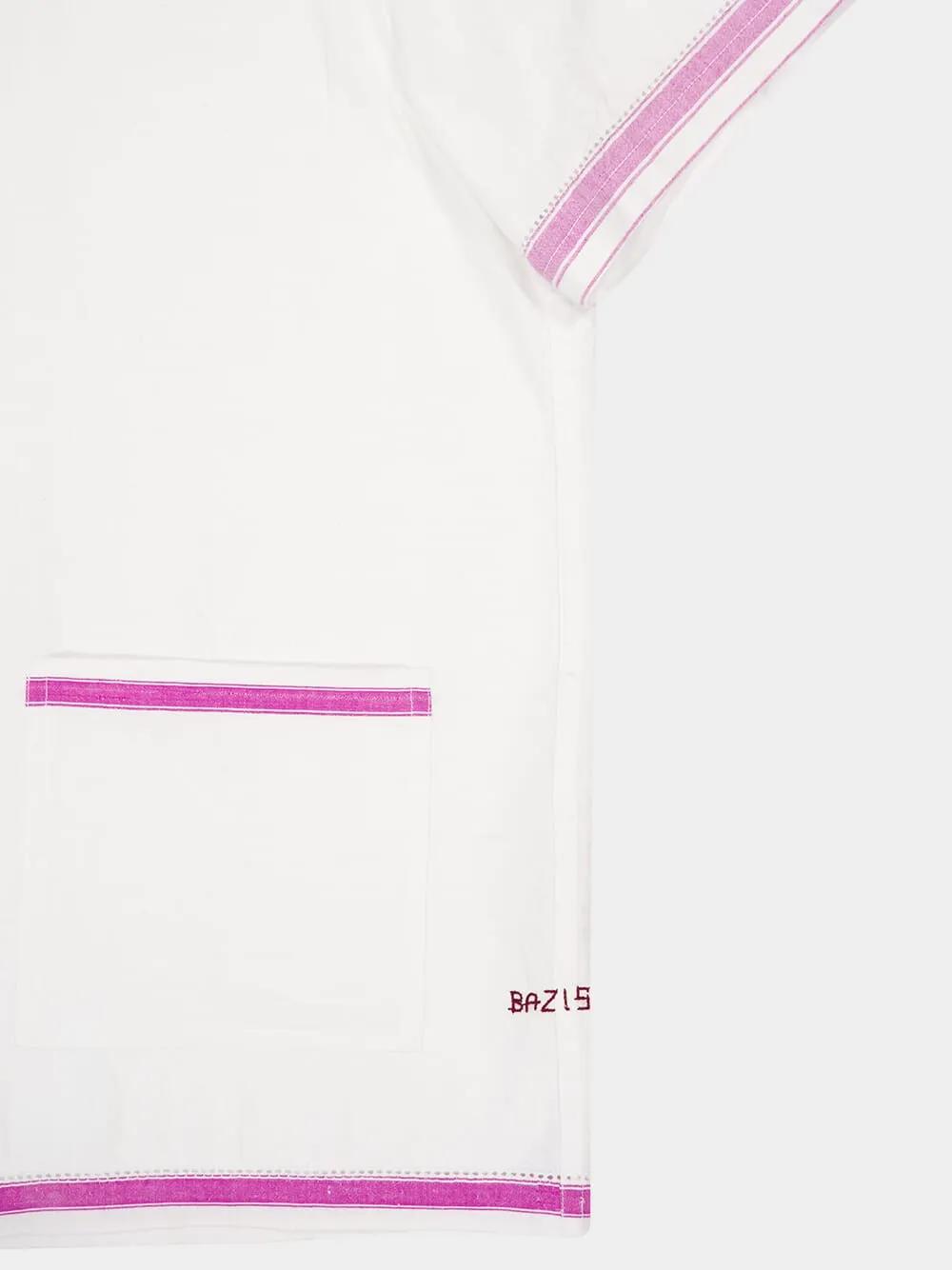 White and Pink Strike Shirt sold by Fashion Clinic product image thumbnail 4