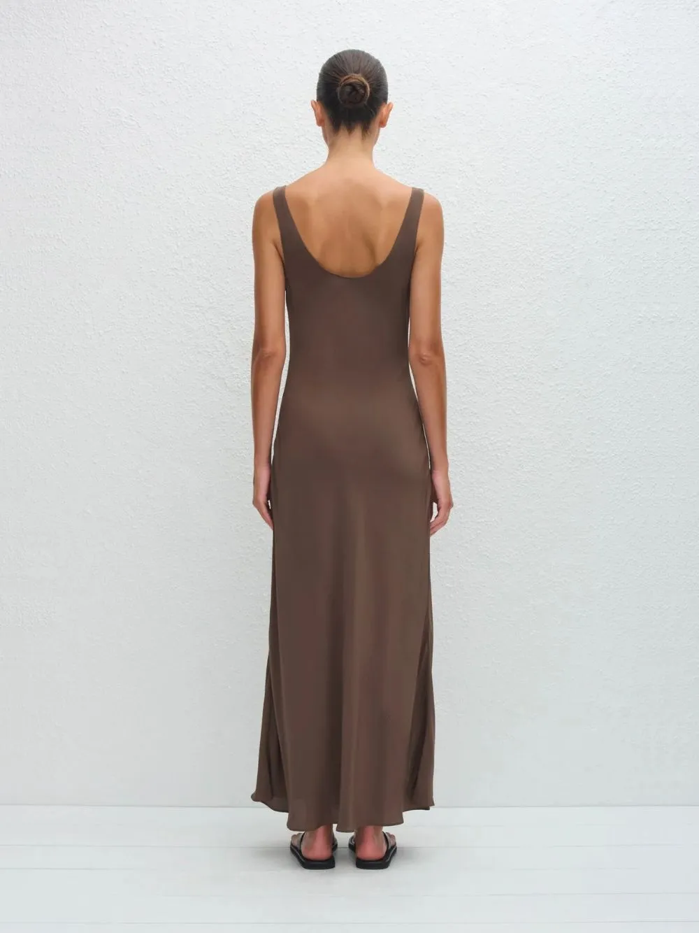 Truffle Bias Tank Dress sold by Fashion Clinic product image thumbnail 4