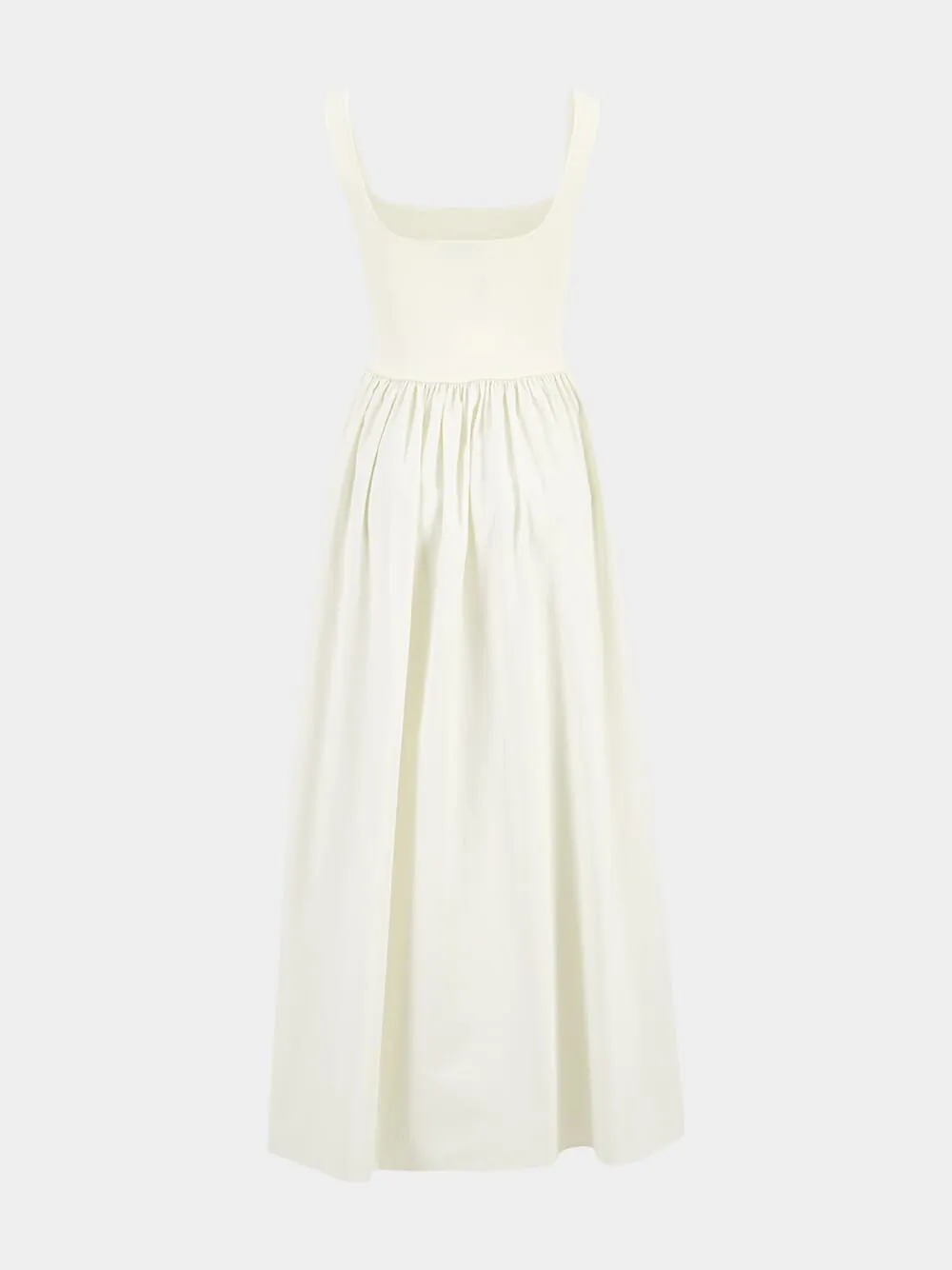 Ecru Knit and Cotton Dress sold by Fashion Clinic product image thumbnail 4