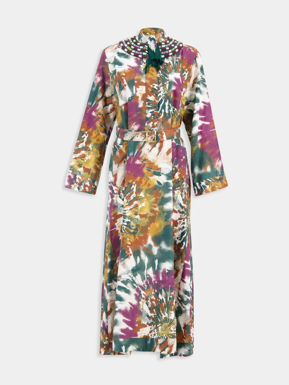 Vera Ocotillo Print Linen Dress sold by Fashion Clinic product image thumbnail 2