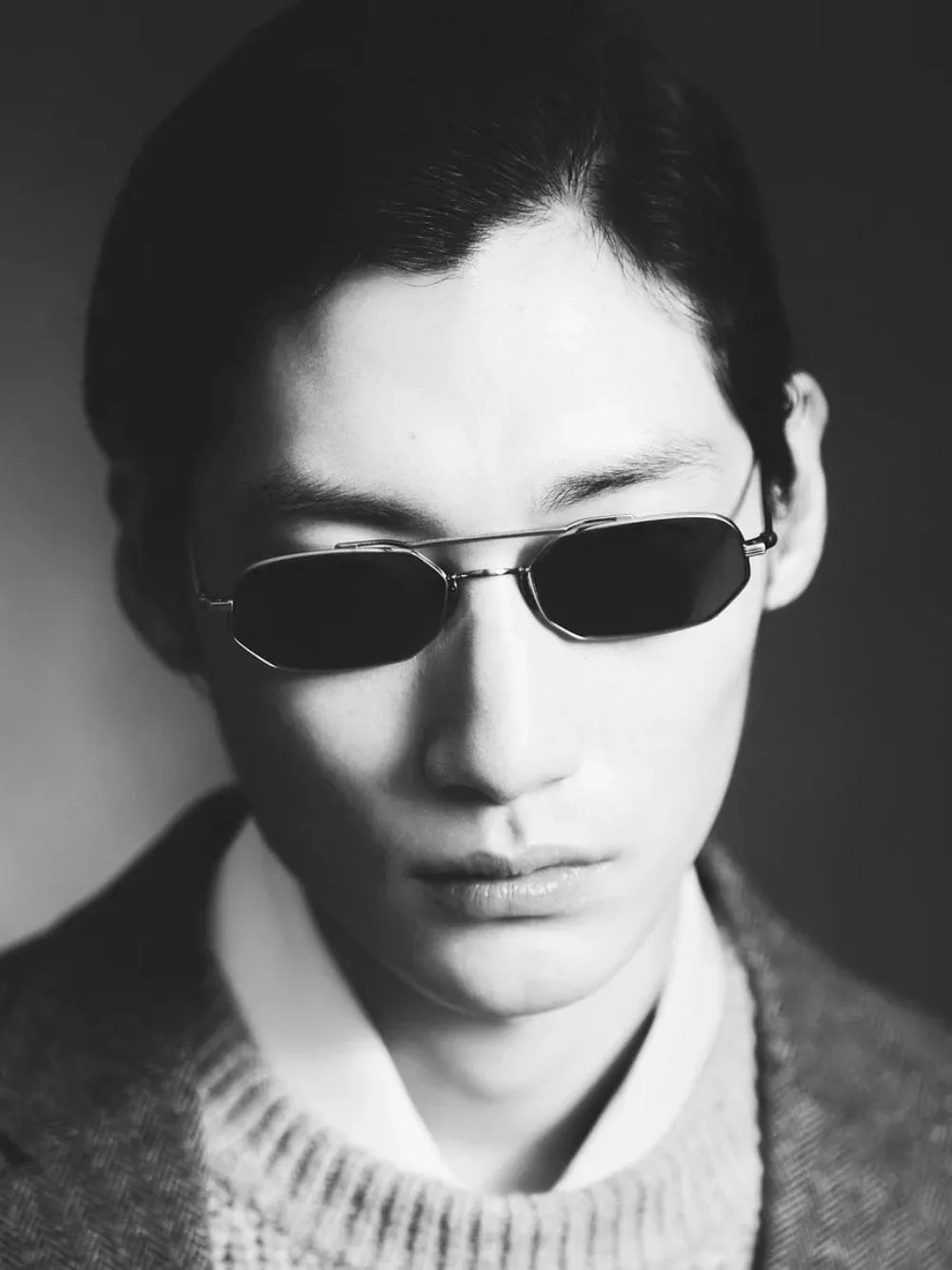 Champagne and Khaki Light Pont Lincoln Sunglasses sold by Fashion Clinic product image thumbnail 2