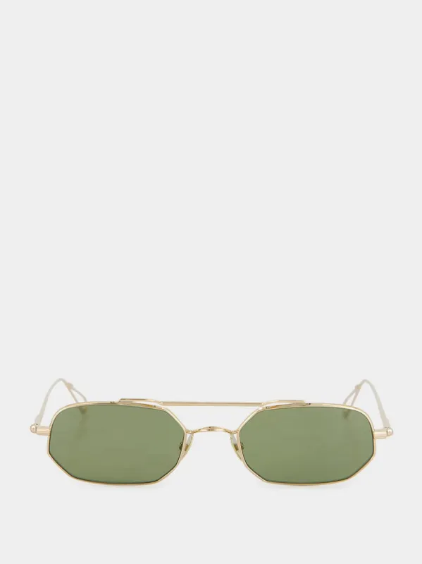 Champagne and Khaki Light Pont Lincoln Sunglasses sold by Fashion Clinic