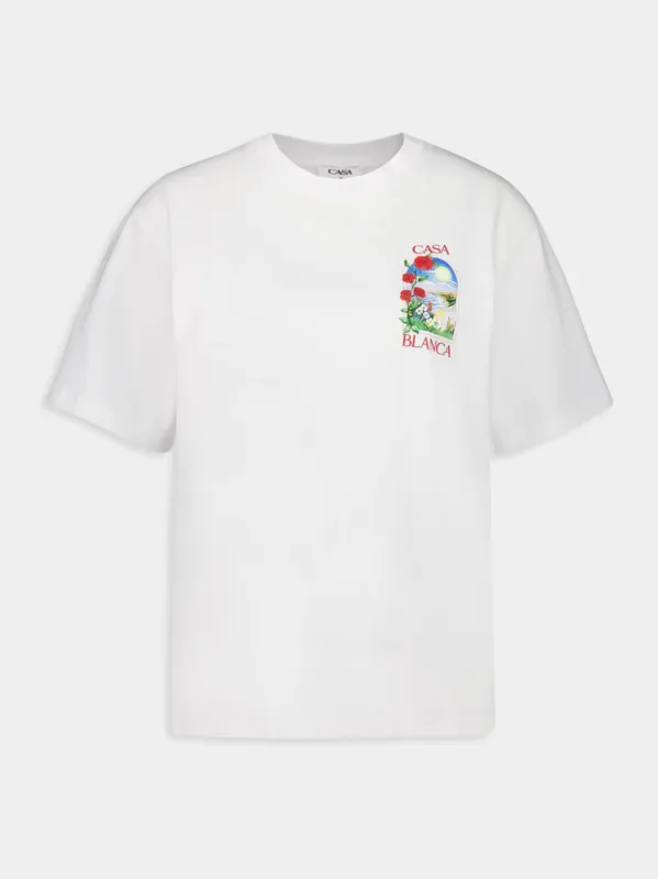 White LA Days T-Shirt sold by Fashion Clinic