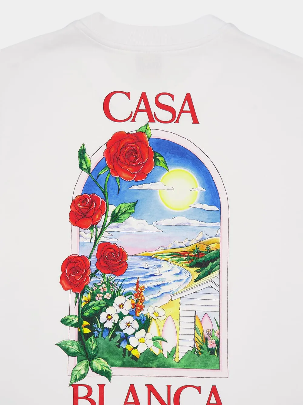 White LA Days T-Shirt sold by Fashion Clinic product image thumbnail 4
