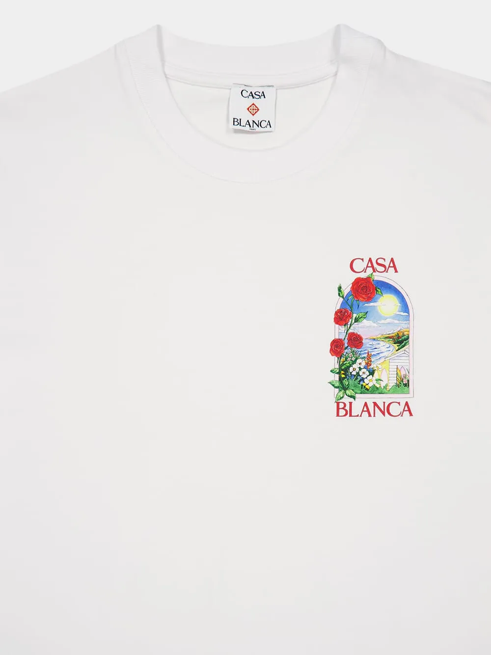 White LA Days T-Shirt sold by Fashion Clinic product image thumbnail 3
