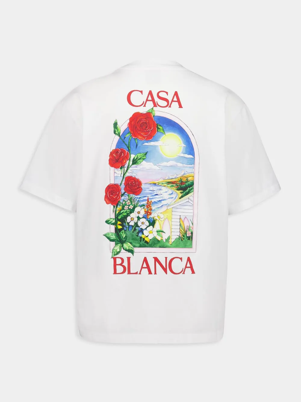 White LA Days T-Shirt sold by Fashion Clinic product image thumbnail 2
