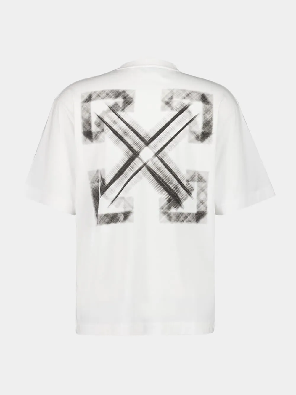 White Vibe Arrow Graphic T-Shirt sold by Fashion Clinic product image thumbnail 2