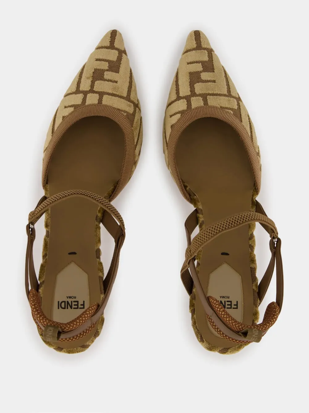 Brown Colibrì Lite Slingbacks sold by Fashion Clinic product image thumbnail 4