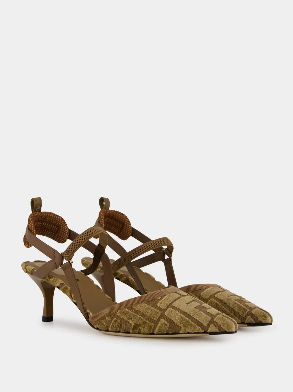 Brown Colibrì Lite Slingbacks sold by Fashion Clinic product image thumbnail 3