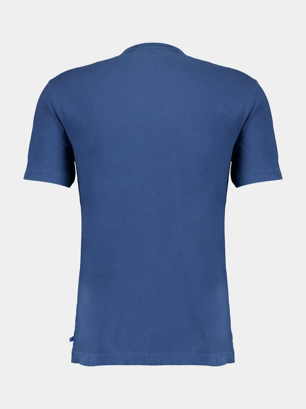 Lake Pigment Cotton Crew Neck T-Shirt sold by Fashion Clinic product image thumbnail 2