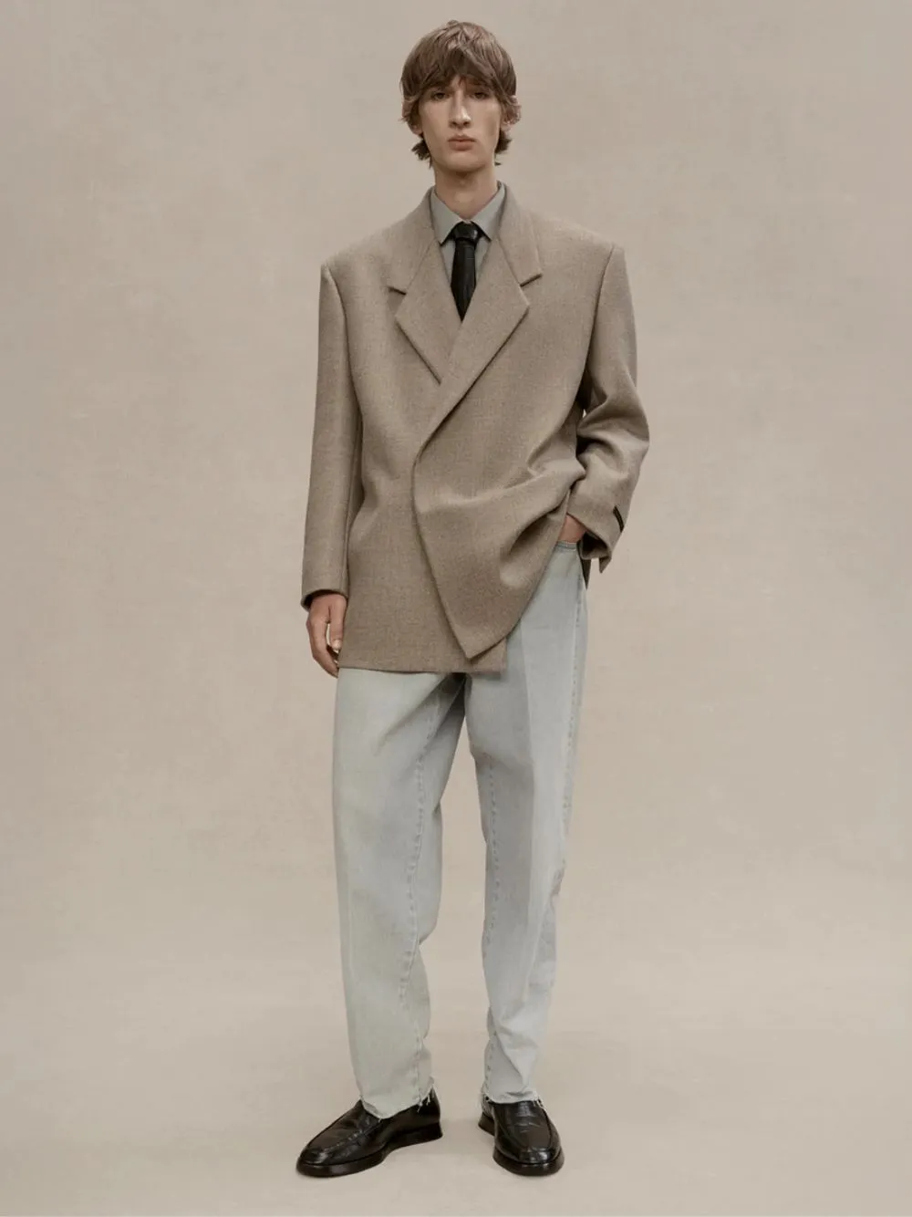 Vintage Indigo Relaxed 5-Pocket Denim Jean sold by Fashion Clinic