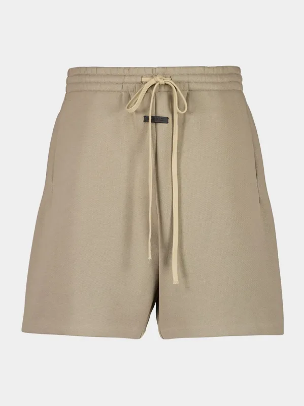 Dusty Beige Eternal Sweatshort sold by Fashion Clinic