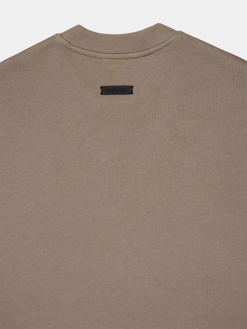 Dusty Beige Eternal Crewneck Sweatshirt sold by Fashion Clinic product image thumbnail 5