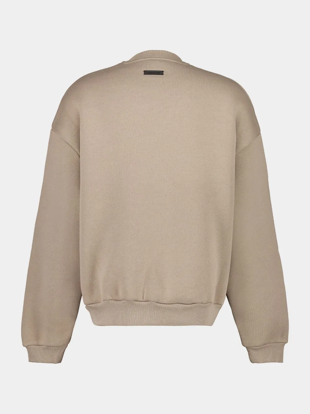 Dusty Beige Eternal Crewneck Sweatshirt sold by Fashion Clinic product image thumbnail 2