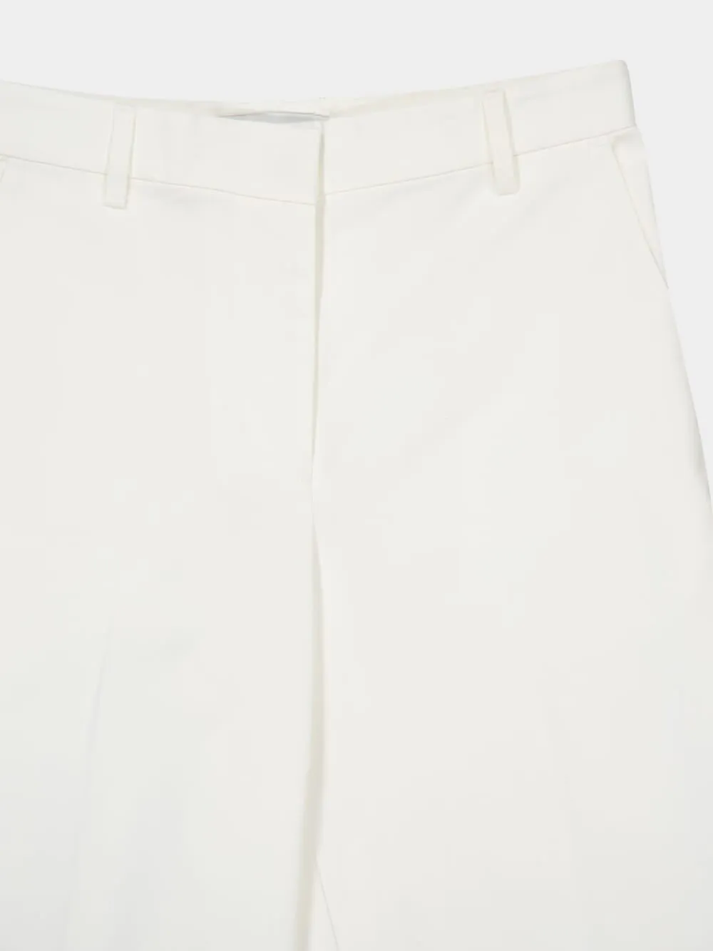Chalk Straight Twill Trouser sold by Fashion Clinic product image thumbnail 5