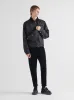 Black Re-Nylon and Saffiano Leather Belt Bag sold by Fashion Clinic
