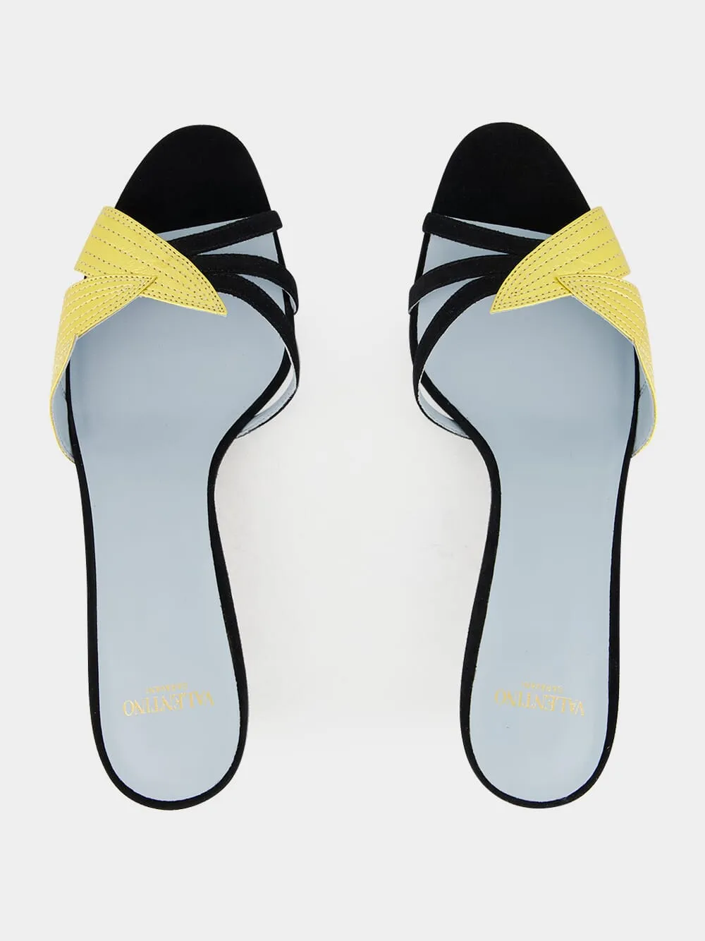 Foliefoliage Gold Suede Slide Sandal sold by Fashion Clinic product image thumbnail 4