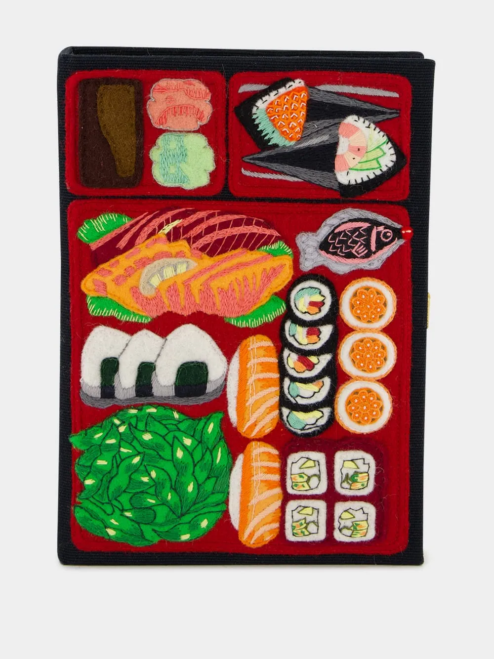 Bento Box Sushi Clutch sold by Fashion Clinic