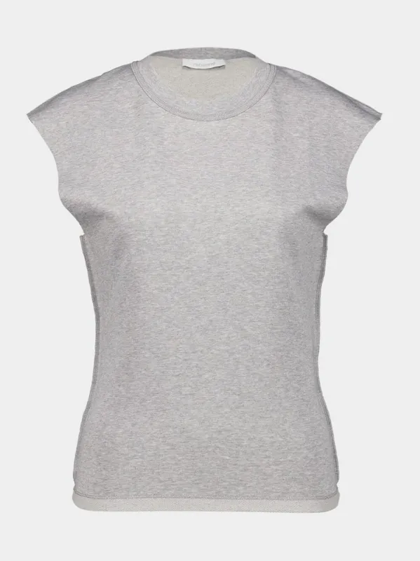 Short-Sleeved Grey T-Shirt sold by Fashion Clinic