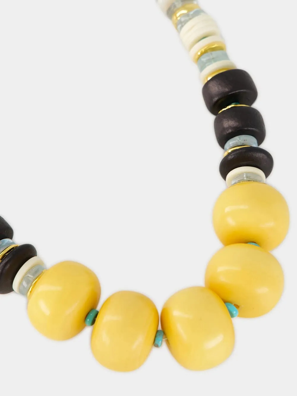 Pomelo Bead Necklace sold by Fashion Clinic product image thumbnail 3