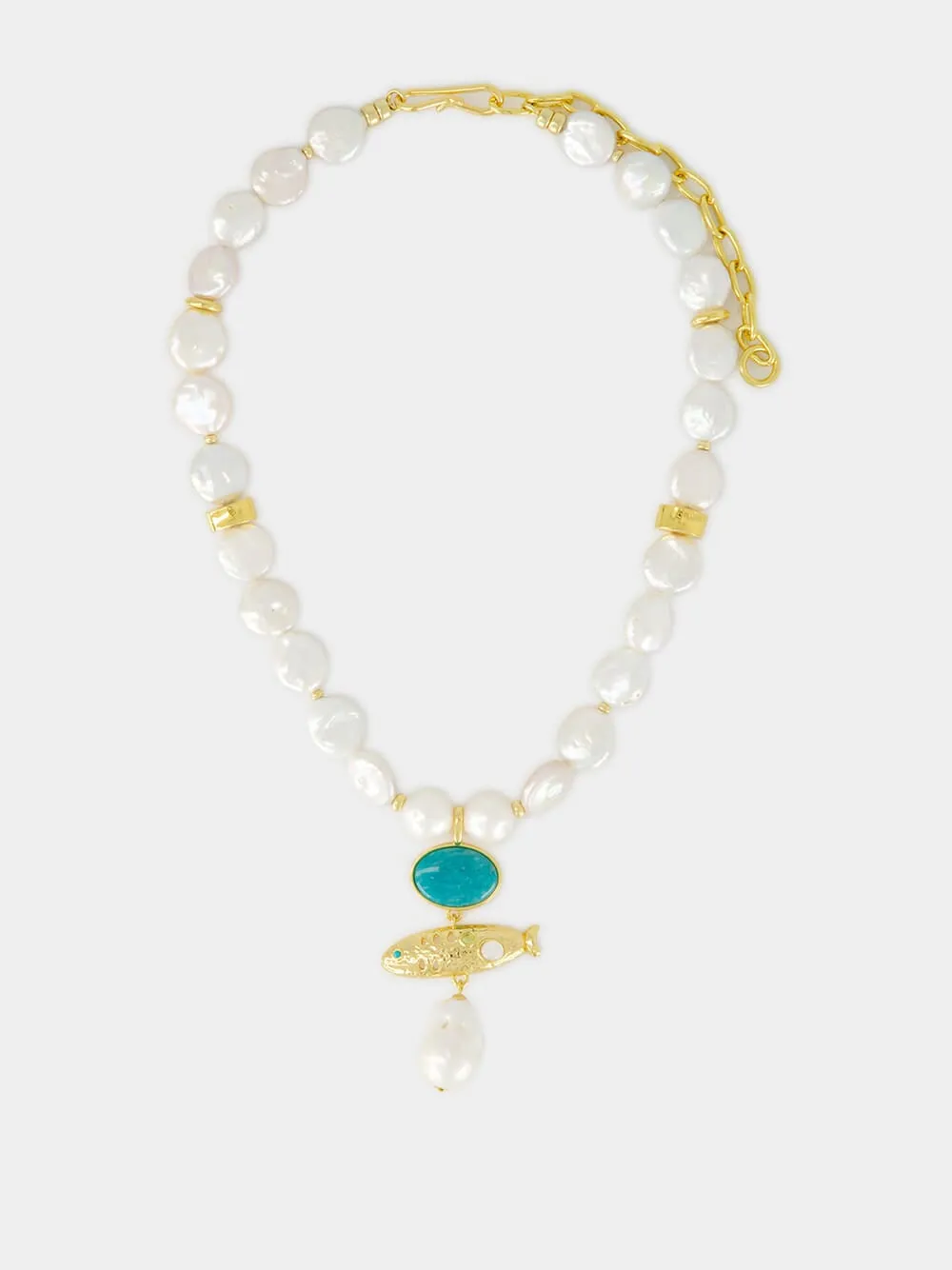 Sardina Pearl Necklace sold by Fashion Clinic product image thumbnail 2