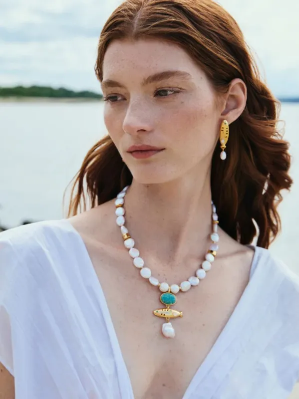 Sardina Pearl Necklace sold by Fashion Clinic