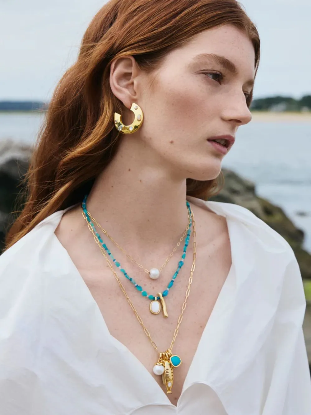 Sardina Charm Necklace sold by Fashion Clinic product image thumbnail 2