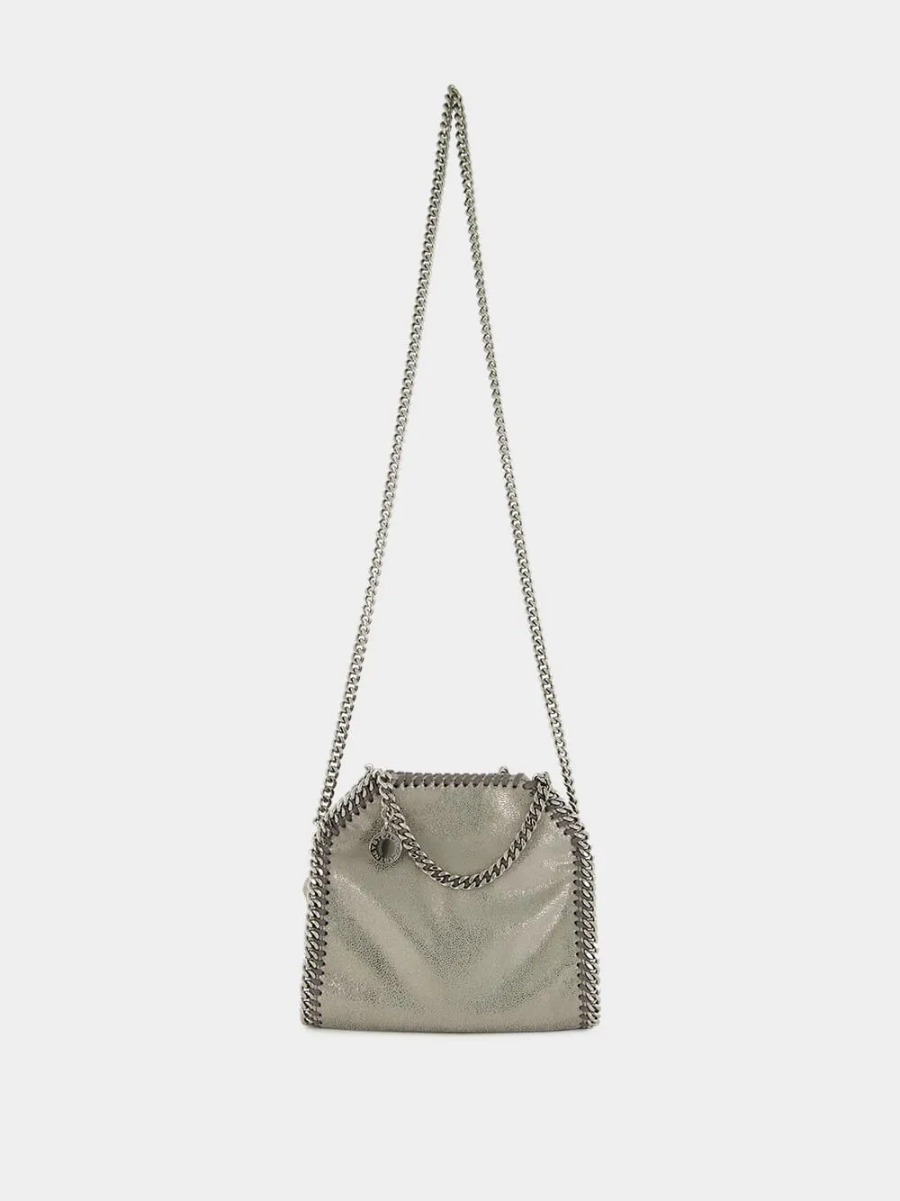 Falabella Tiny Shoulder Bag in Steel Grey sold by Fashion Clinic product image thumbnail 2