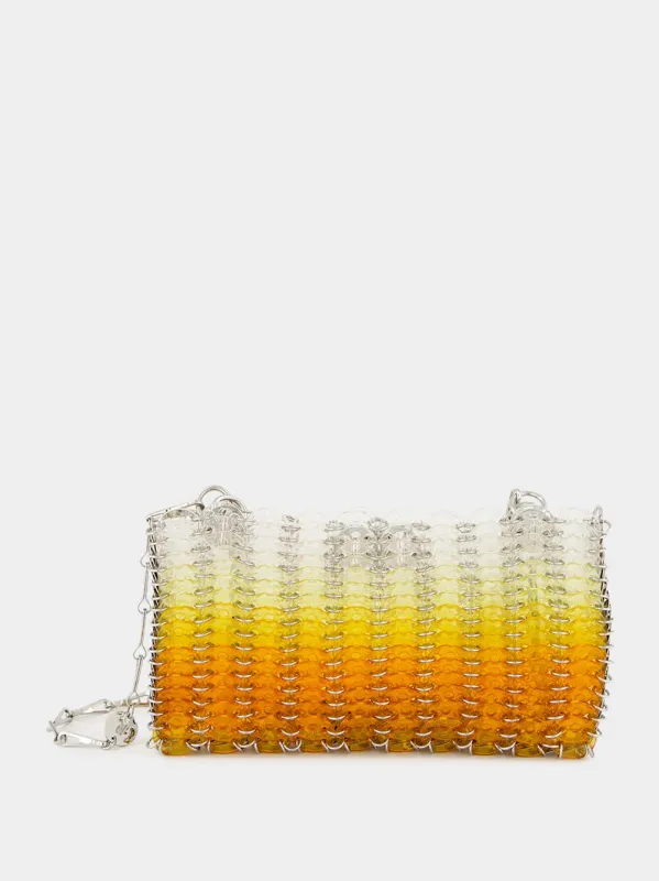 Orange Gradient 1969 Resin Disc Shoulder Bag sold by Fashion Clinic