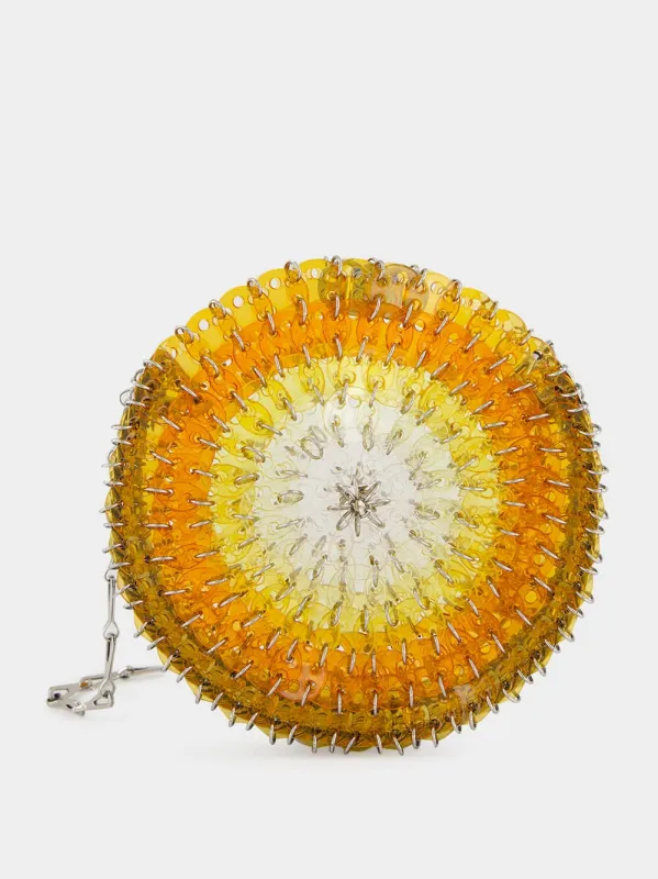 Round Orange Gradient 1969 Resin Disc Bag sold by Fashion Clinic