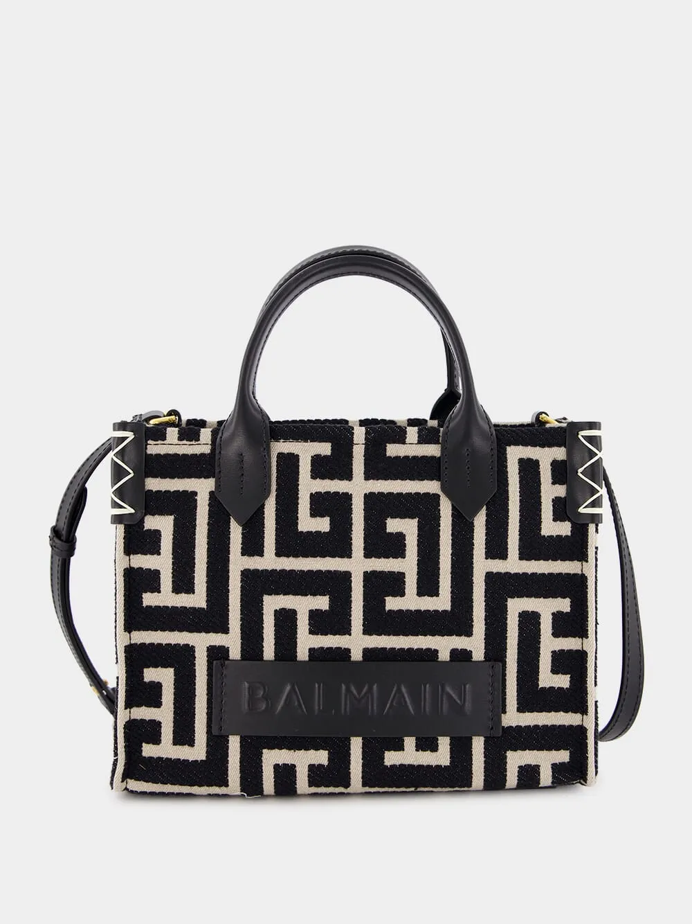 B-Army Monogrammed Jacquard Tote Bag sold by Fashion Clinic