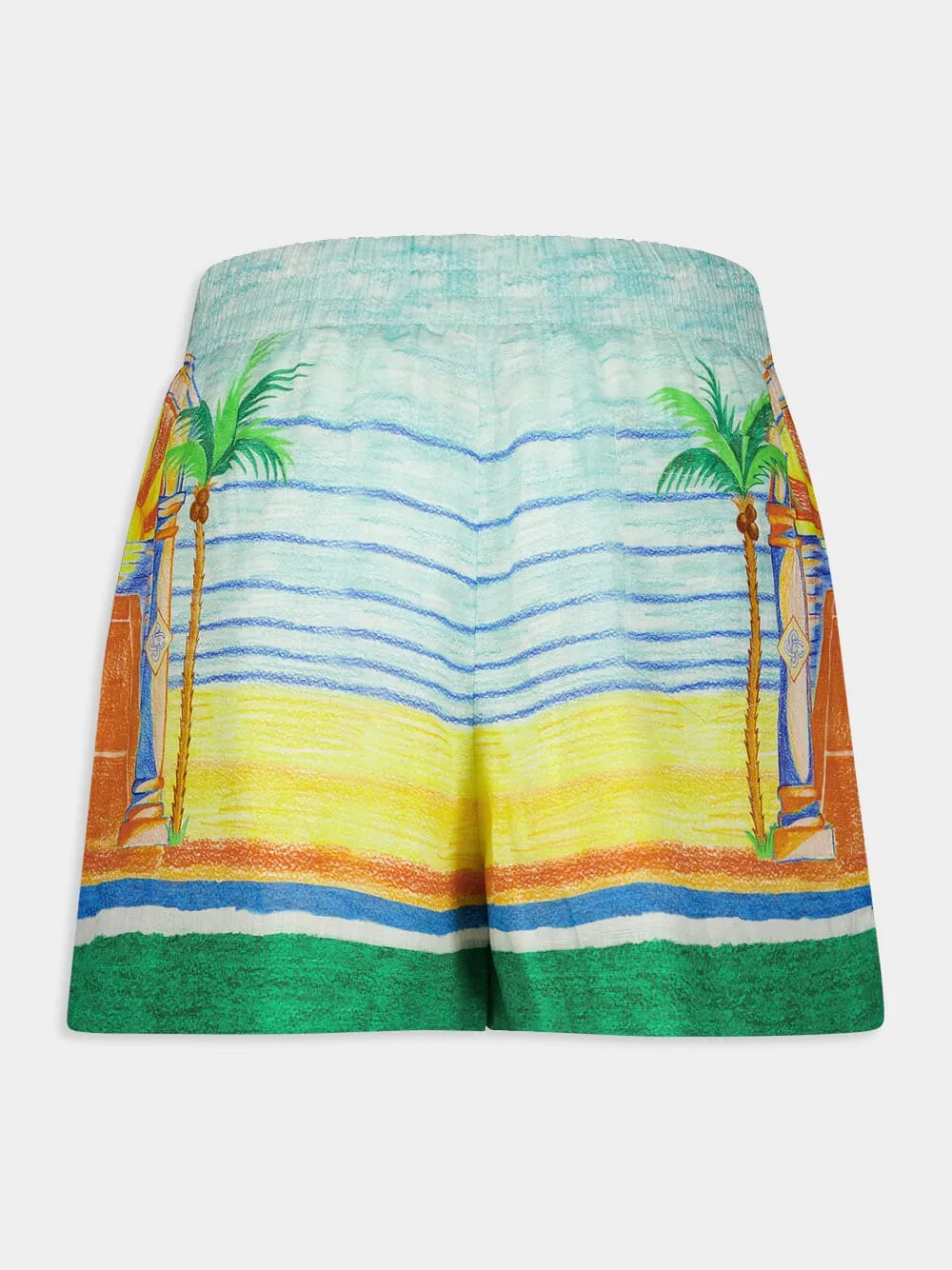 Day of Victory Linen Shorts sold by Fashion Clinic product image thumbnail 3
