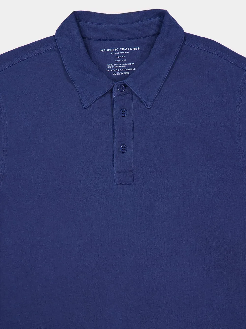Bleu Taormina Organic Cotton Polo sold by Fashion Clinic product image thumbnail 3