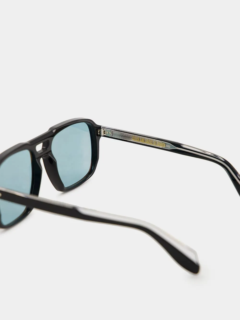 Black 1394 Aviator Sunglasses sold by Fashion Clinic product image thumbnail 4