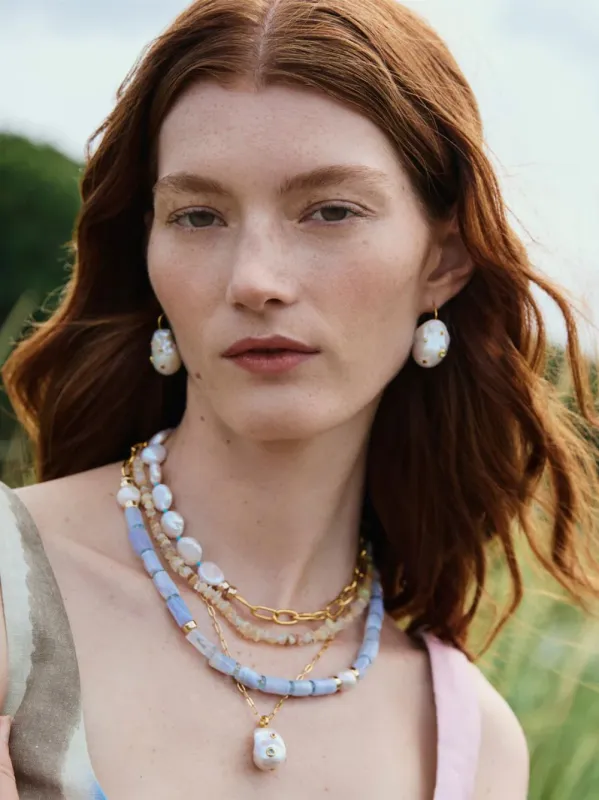 Eros Peral Drop Earrings sold by Fashion Clinic