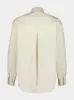 Creamy White Cotton Satin Western Shirt sold by Fashion Clinic