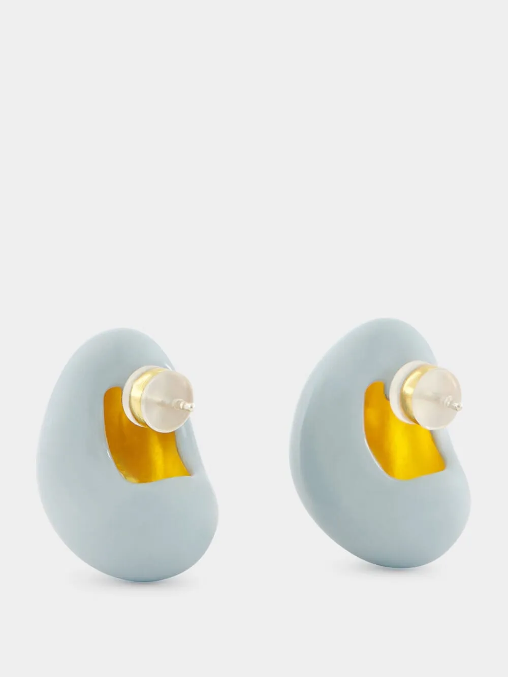 Blue Arpin Studded Mist Mini Earrings sold by Fashion Clinic product image thumbnail 2