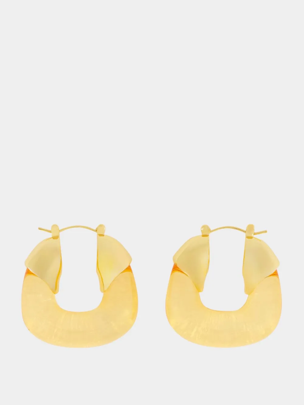 Organic Hoops in Honey sold by Fashion Clinic