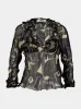 Black Semi-Sheer Blouse sold by Fashion Clinic