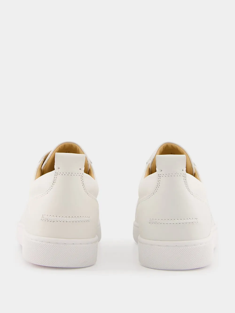 Louis Junior Flat Sneakers in White Calf Leather sold by Fashion Clinic product image thumbnail 5