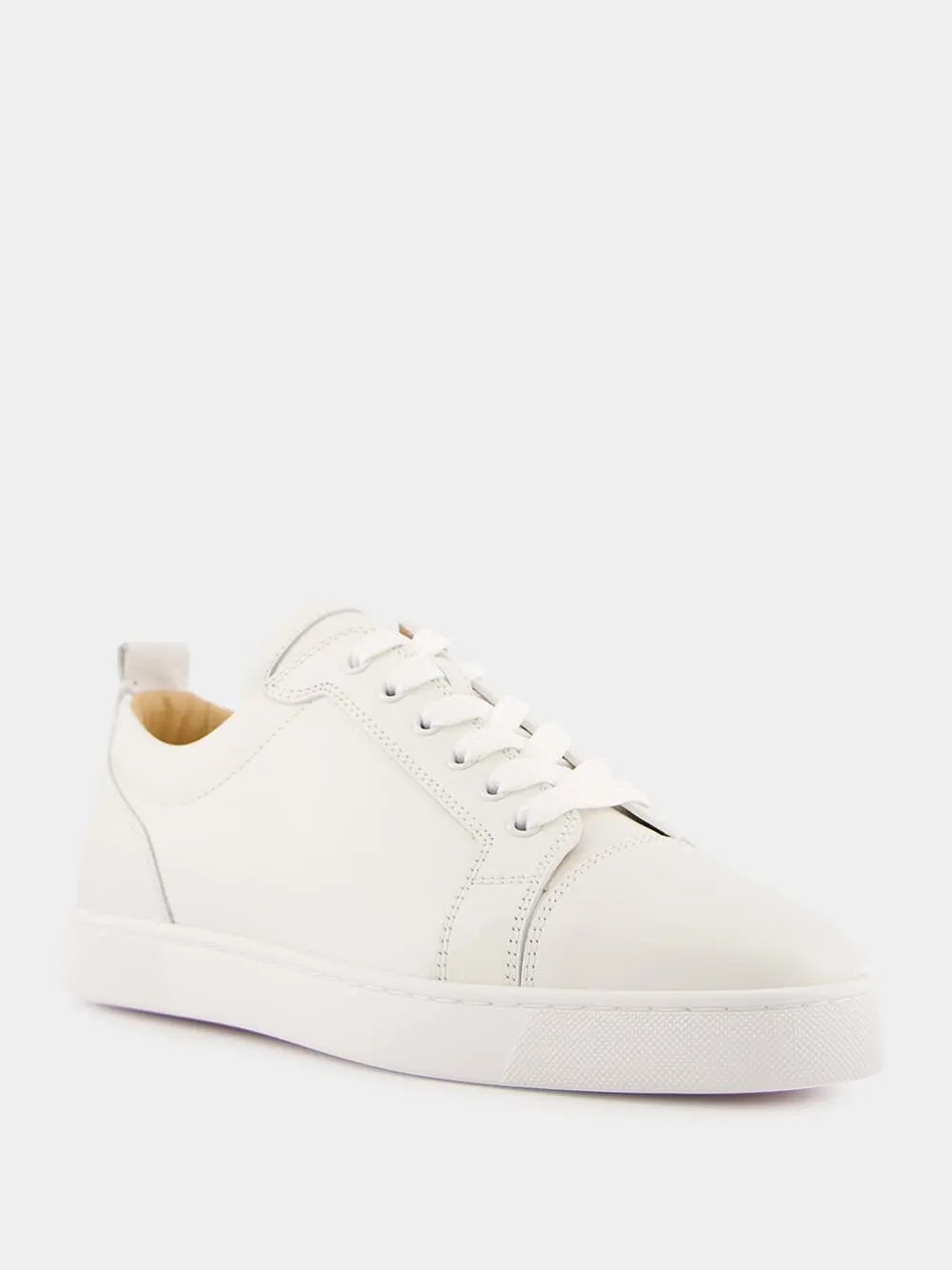 Louis Junior Flat Sneakers in White Calf Leather sold by Fashion Clinic product image thumbnail 2
