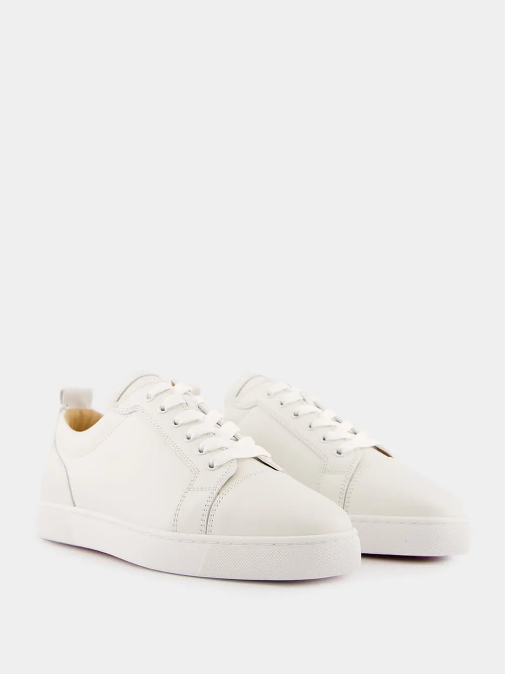 Louis Junior Flat Sneakers in White Calf Leather sold by Fashion Clinic product image thumbnail 3