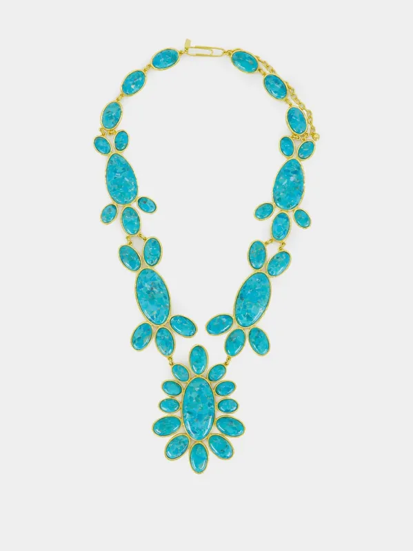 Cherokee Turquoise Necklace sold by Fashion Clinic
