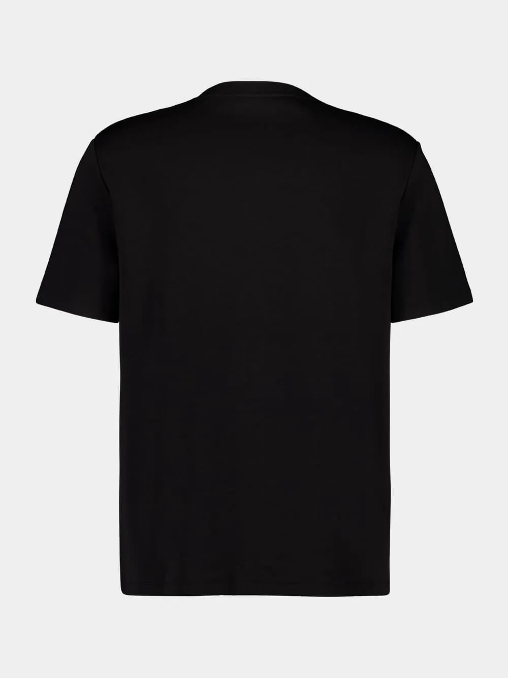 Black Regular Fit Small Logo T-Shirt sold by Fashion Clinic product image thumbnail 2