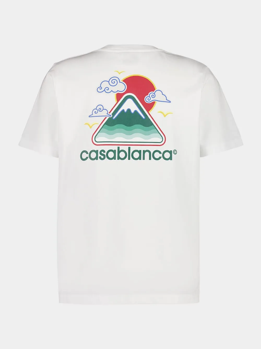 White Montagne Ondulée T-Shirt sold by Fashion Clinic product image thumbnail 2