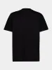 Black Mushroom Emblem Print T-Shirt sold by Fashion Clinic