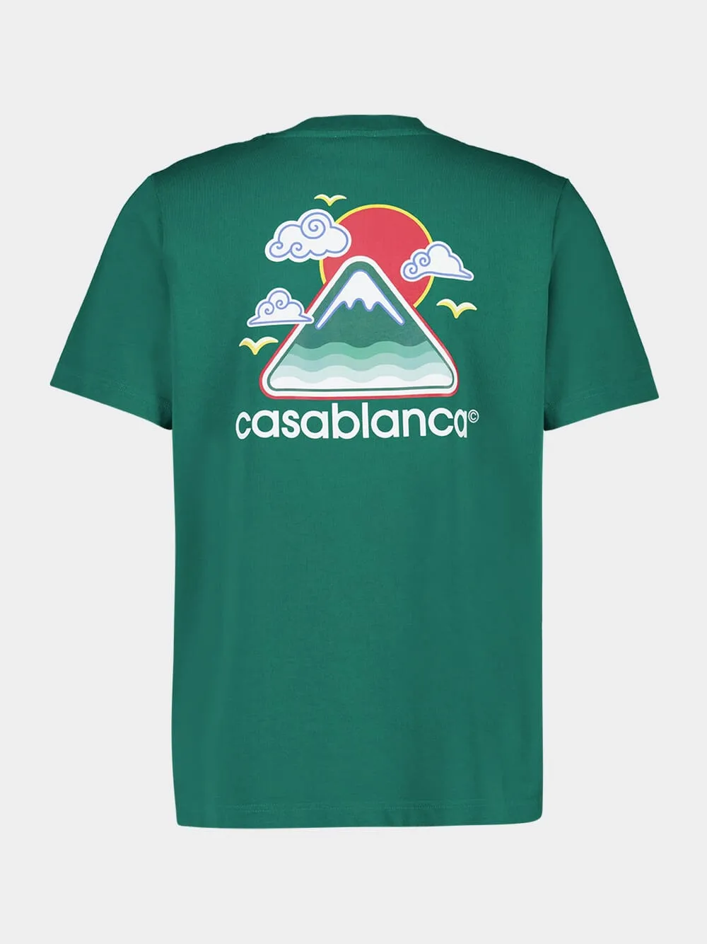 Green Montagne Ondulée T-Shirt sold by Fashion Clinic product image thumbnail 2
