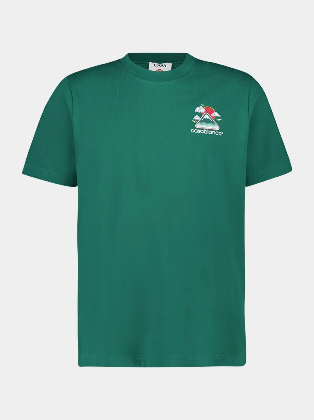 Green Montagne Ondulée T-Shirt sold by Fashion Clinic